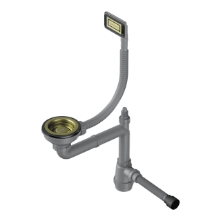 Арматура для одночашевых моек Omoikiri WK-1-UN LG 4956832 светлое золото